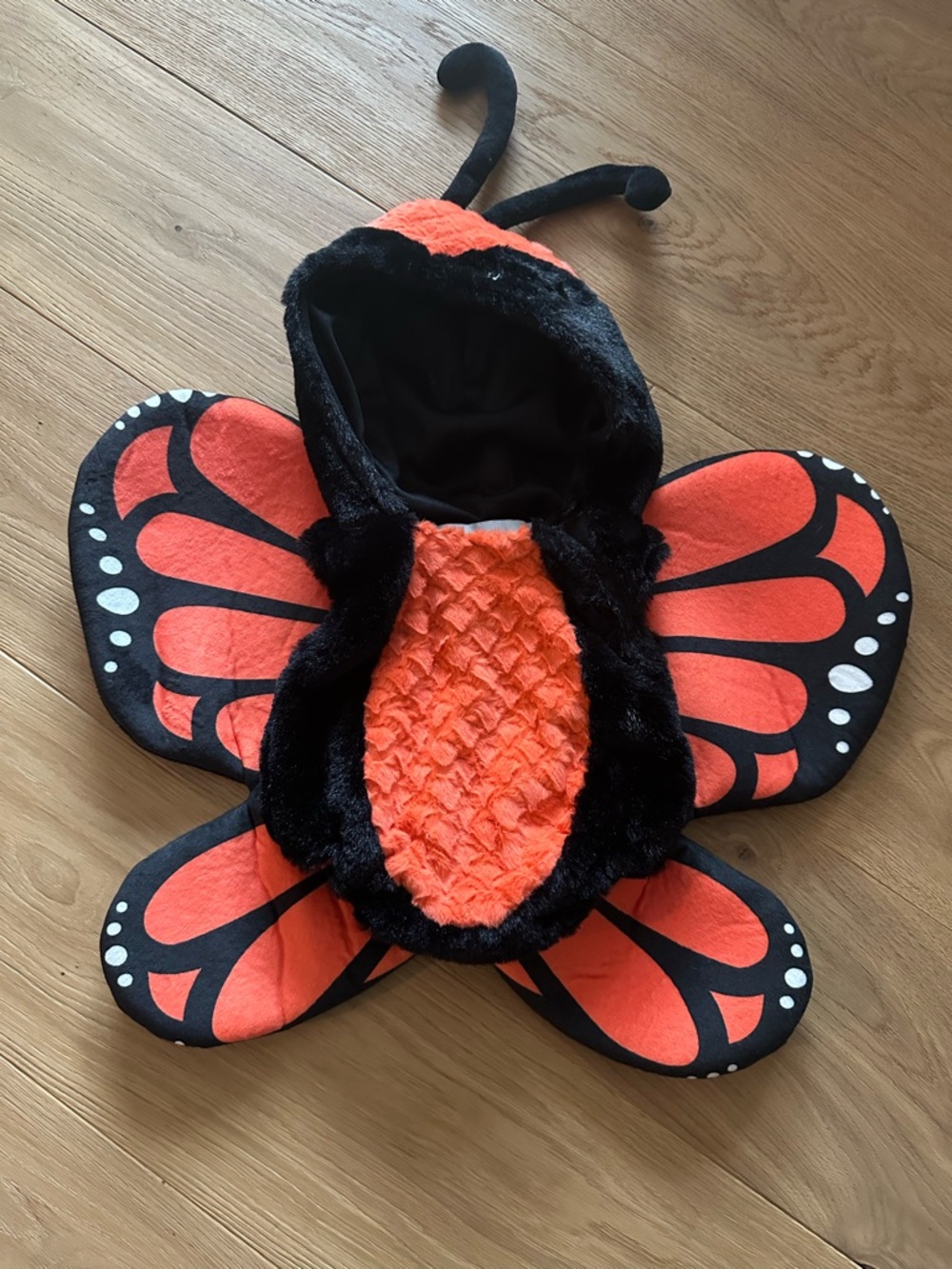 Baby Orange and Black Monarch Butterfly Costume